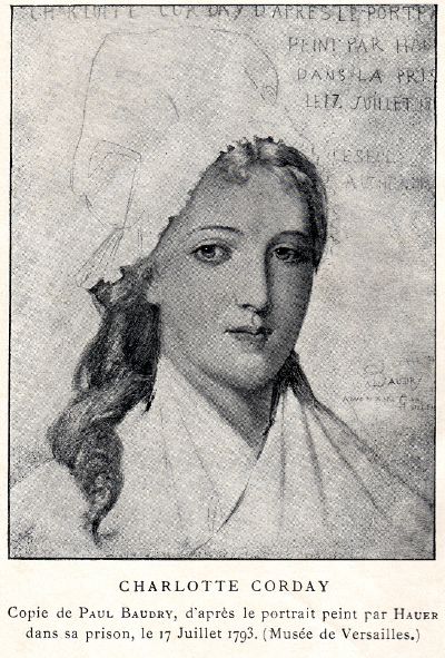 Charlotte Corday, copie de Paul Baudry