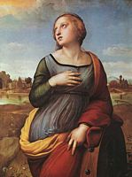 Raphael-008 ST. CATHERINE OF ALEXANDRIA 
National Gallery, London