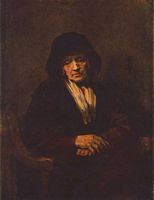 Rembrandt-013 PORTRAIT OF AN OLD WOMAN
Hermitage Gallery, St. Petersburg 